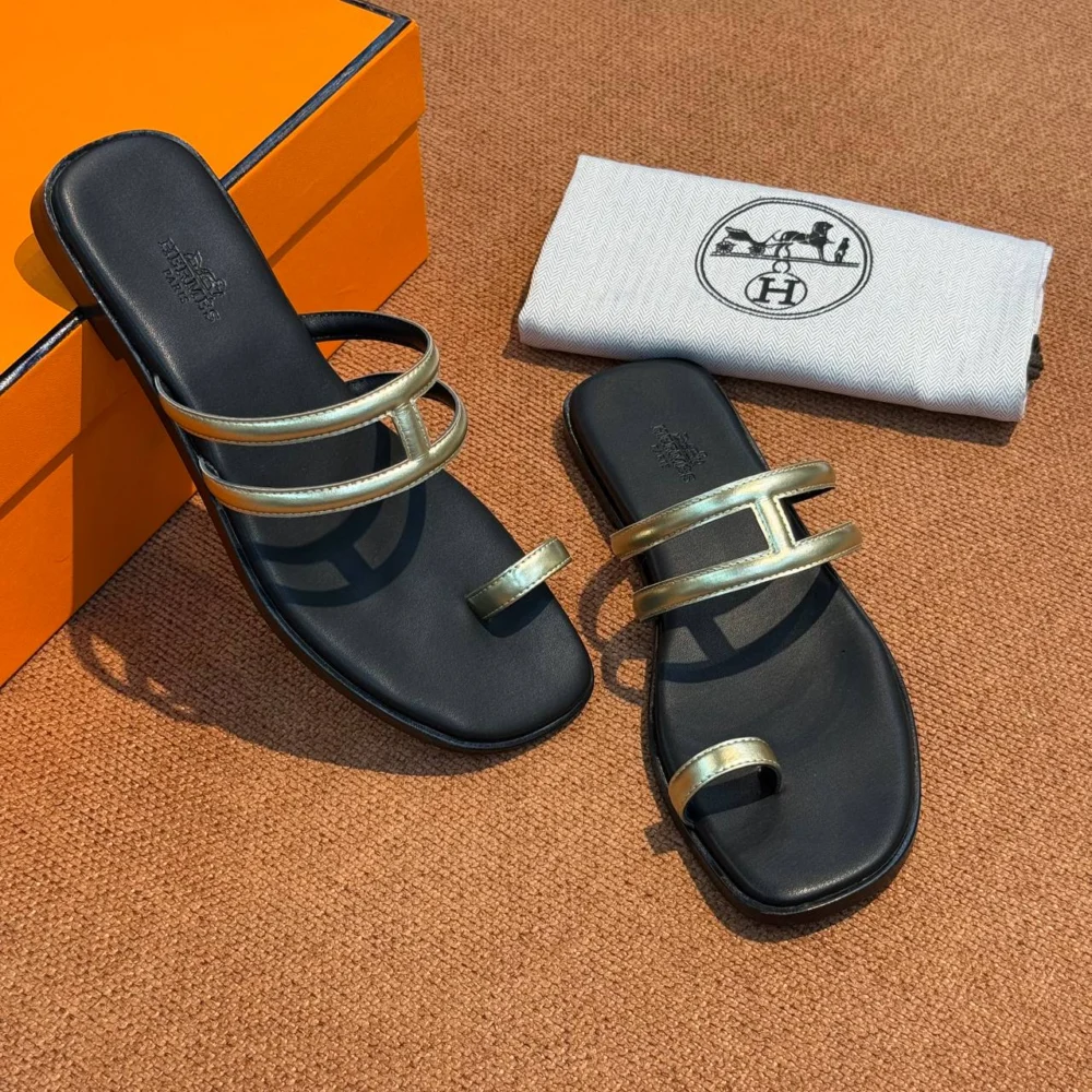 Обувь HERMES 10 — Золотистый, Черный — дополнительный вид