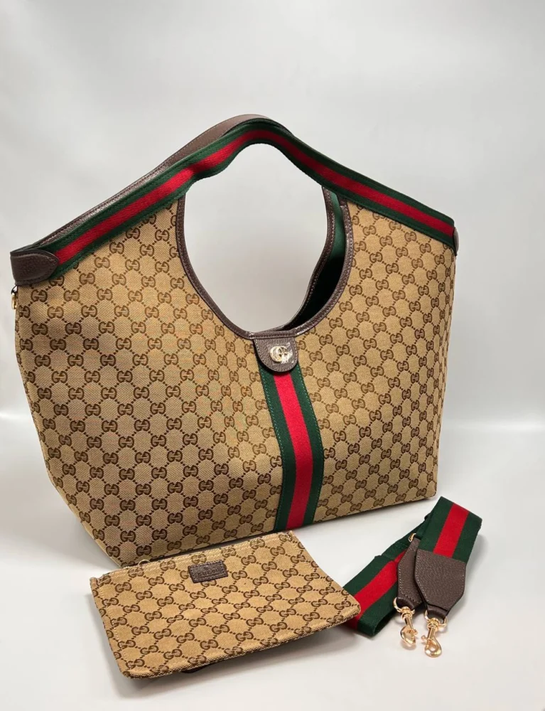 Сумка Gucci 000029 — Бежевый, Коричневый — дополнительный вид