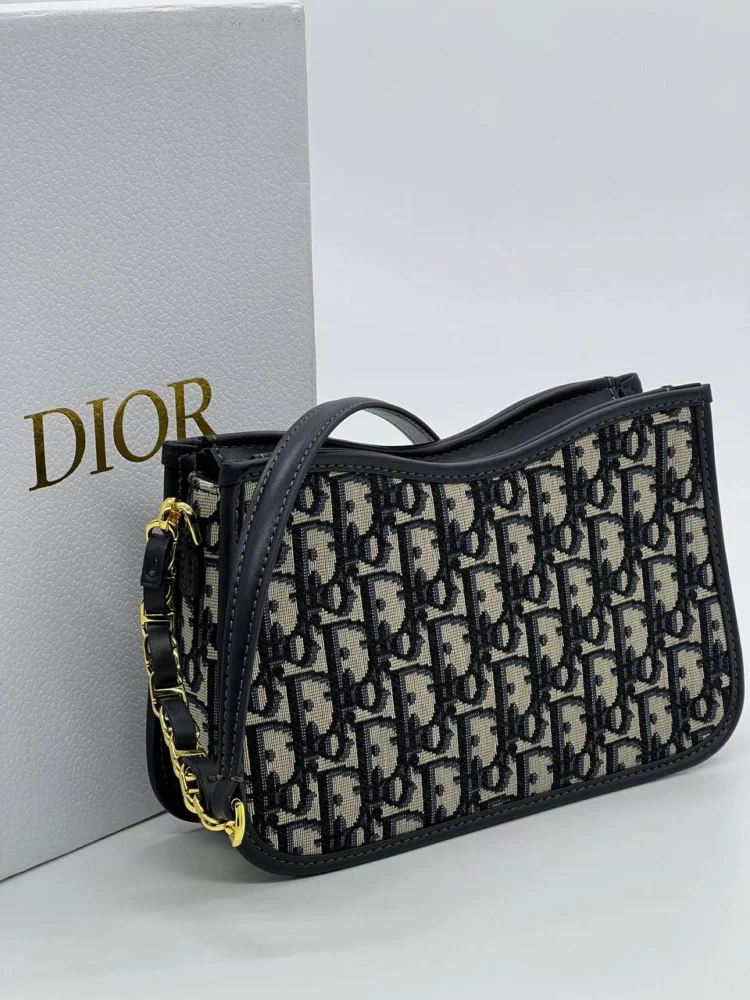 Сумка Christian Dior z-155 — Белый, Черный — дополнительный вид