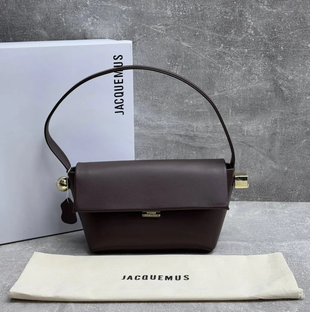 Сумка JACQUEMUS 16 — Коричневый — основной вид