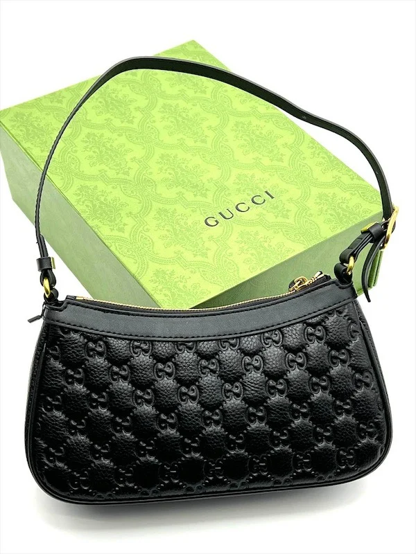 Сумка Gucci 008004 — Черный — дополнительный вид