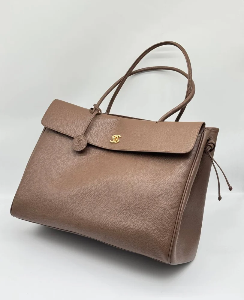 Сумка CHANEL z-371 — Бежевый — основной вид