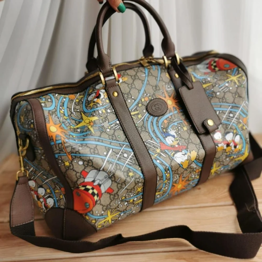 Дорожная сумка GUCCI z-171 — Мультиколор — дополнительный вид
