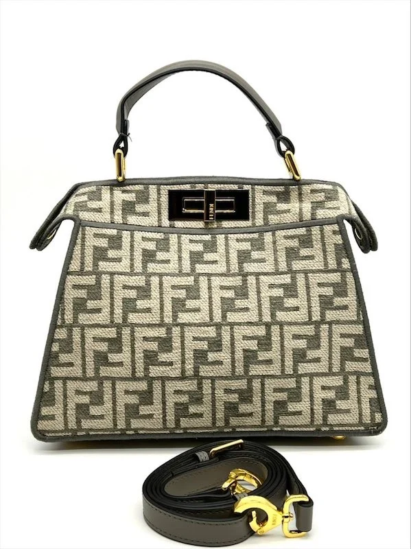 Сумка FENDI 5530987 — Бежевый, Черный — основной вид