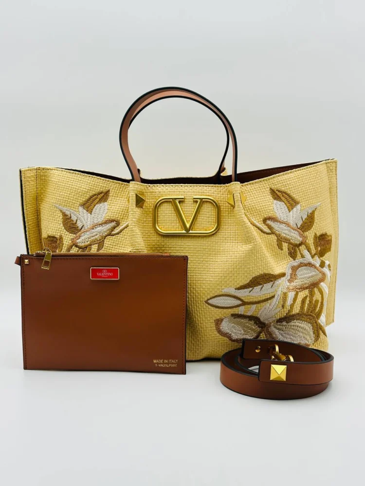 Сумка VALENTINO 764-4 — Бежевый — основной вид
