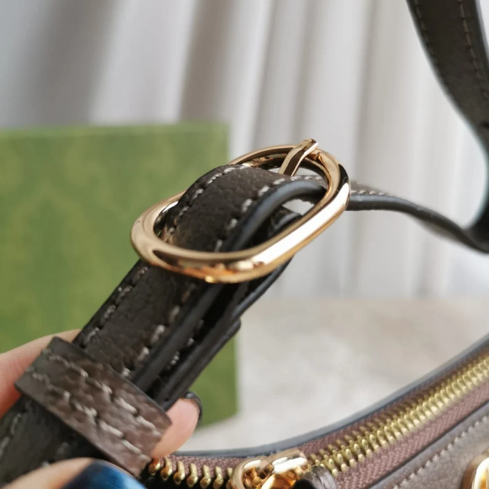 Сумка GUCCI z-557 — Бежевый, Коричневый — дополнительный вид