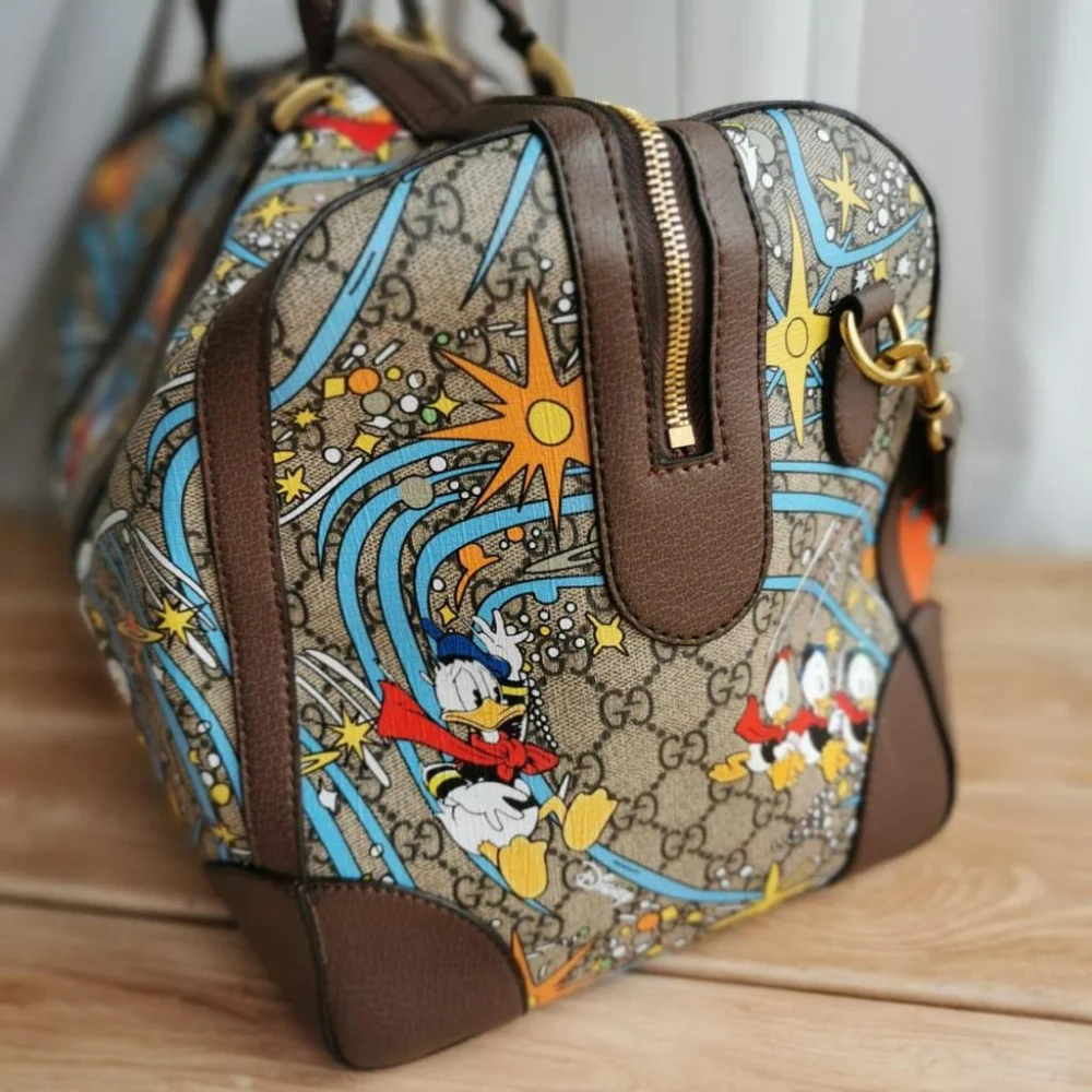 Дорожная сумка GUCCI z-171 — Мультиколор — дополнительный вид