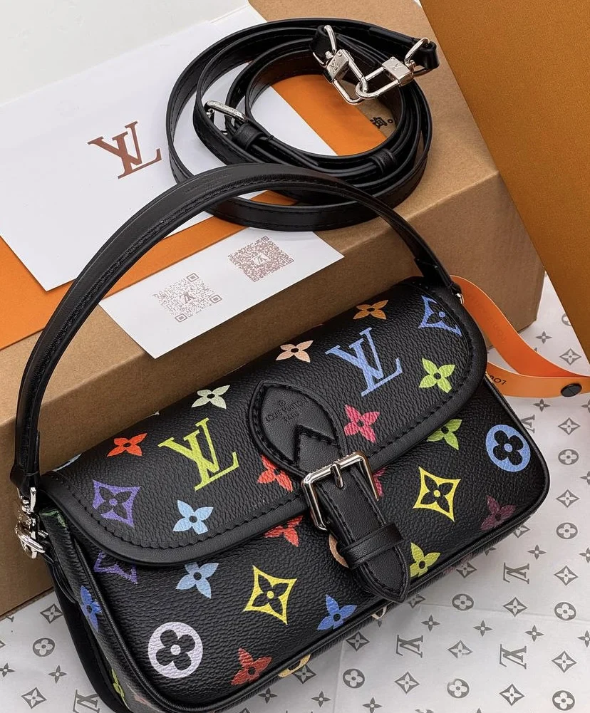Сумка Louis Vuitton 0003337 — Мультиколор, Черный — основной вид
