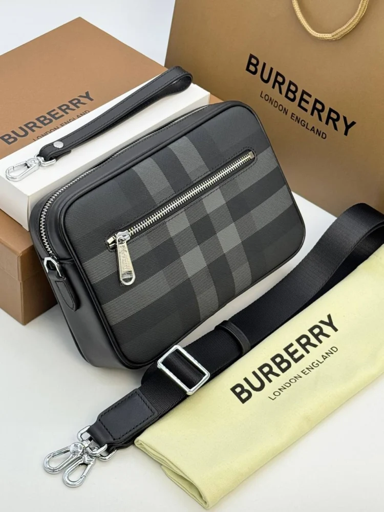 Сумка BURBERRY 9 — Серый, Черный — дополнительный вид