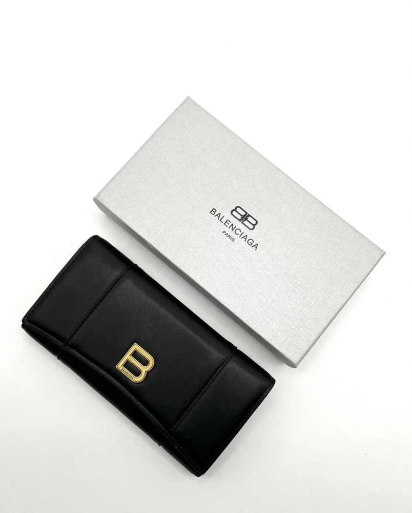 Кошелек BALENCIAGA 3 — Черный — основной вид
