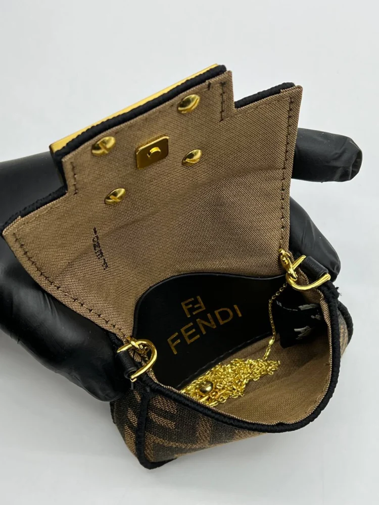 Сумка FENDI 09 — Коричневый, Черный — дополнительный вид