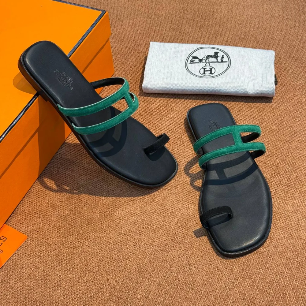 Обувь HERMES 16 — Зеленый, Черный — дополнительный вид