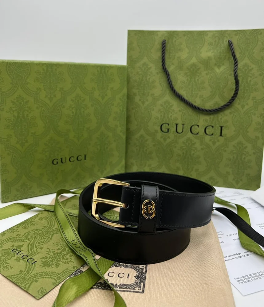 Ремень GUCCI 9 — Черный — дополнительный вид