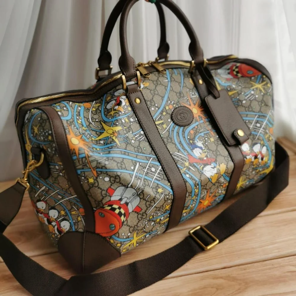 Дорожная сумка GUCCI z-171 — Мультиколор — основной вид