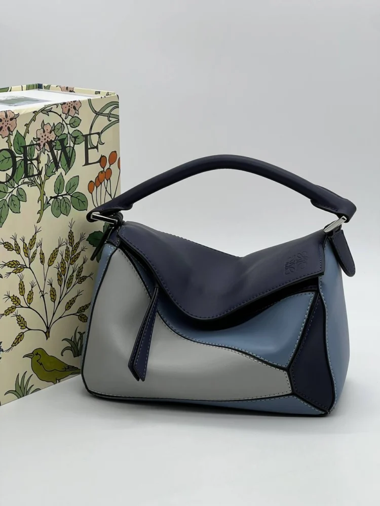 Сумка LOEWE z455 — Синий — дополнительный вид