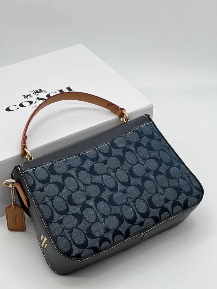 Сумка COACH z-1116 — Синий — дополнительный вид