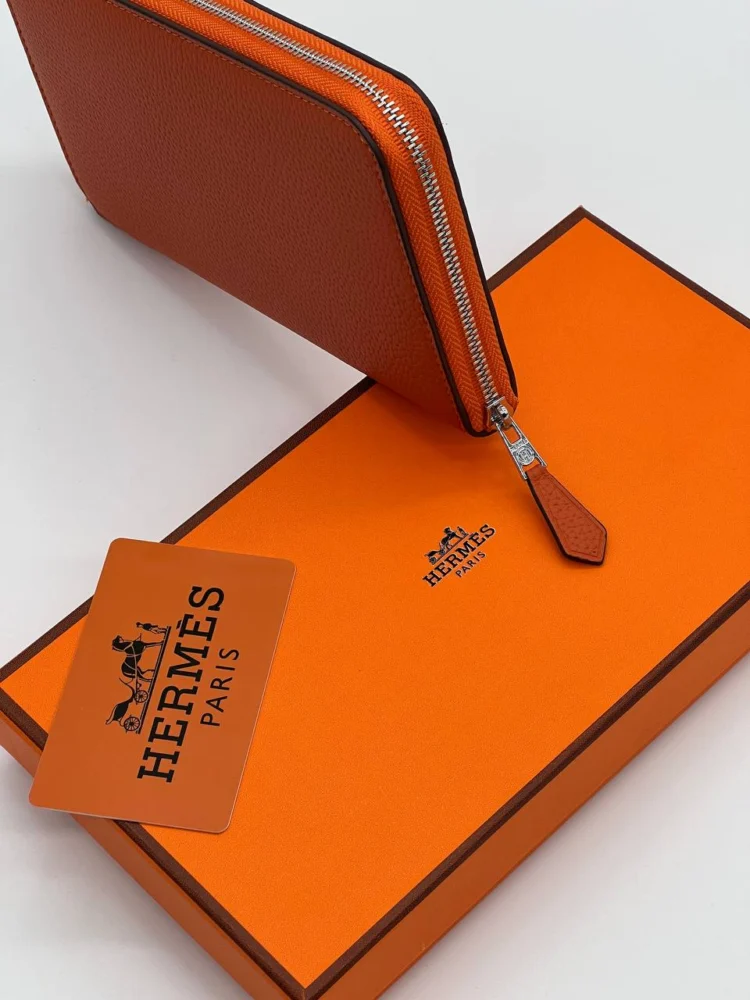 Кошелек HERMES 9 — Рыжий — дополнительный вид