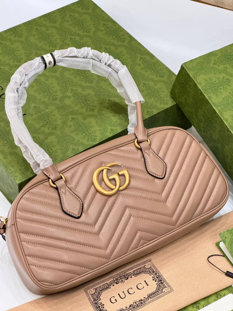 Сумка Gucci 768-768 — Бежевый — дополнительный вид