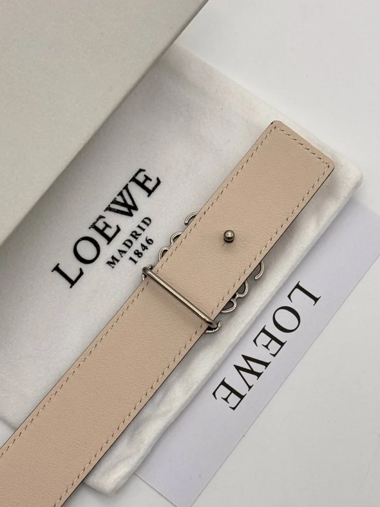 Ремень LOEWE 1 — Бежевый — дополнительный вид