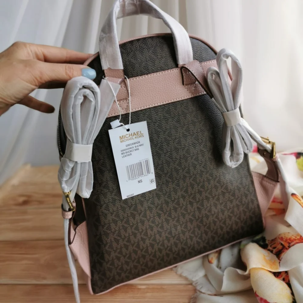 Рюкзак MICHAEL KORS 230-4 — Розовый, Серый — дополнительный вид