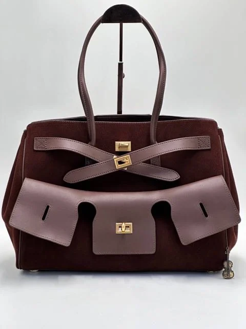 Сумка BALENCIAGA 22 — Бордовый — основной вид