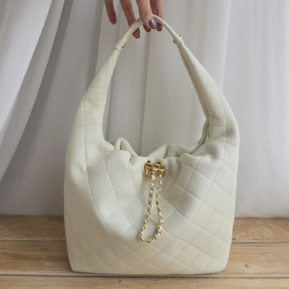 Сумка CHANEL 01-2 — Молочный — основной вид