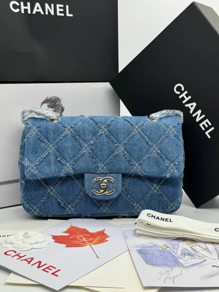 Сумка CHANEL z-391 — Синий — основной вид