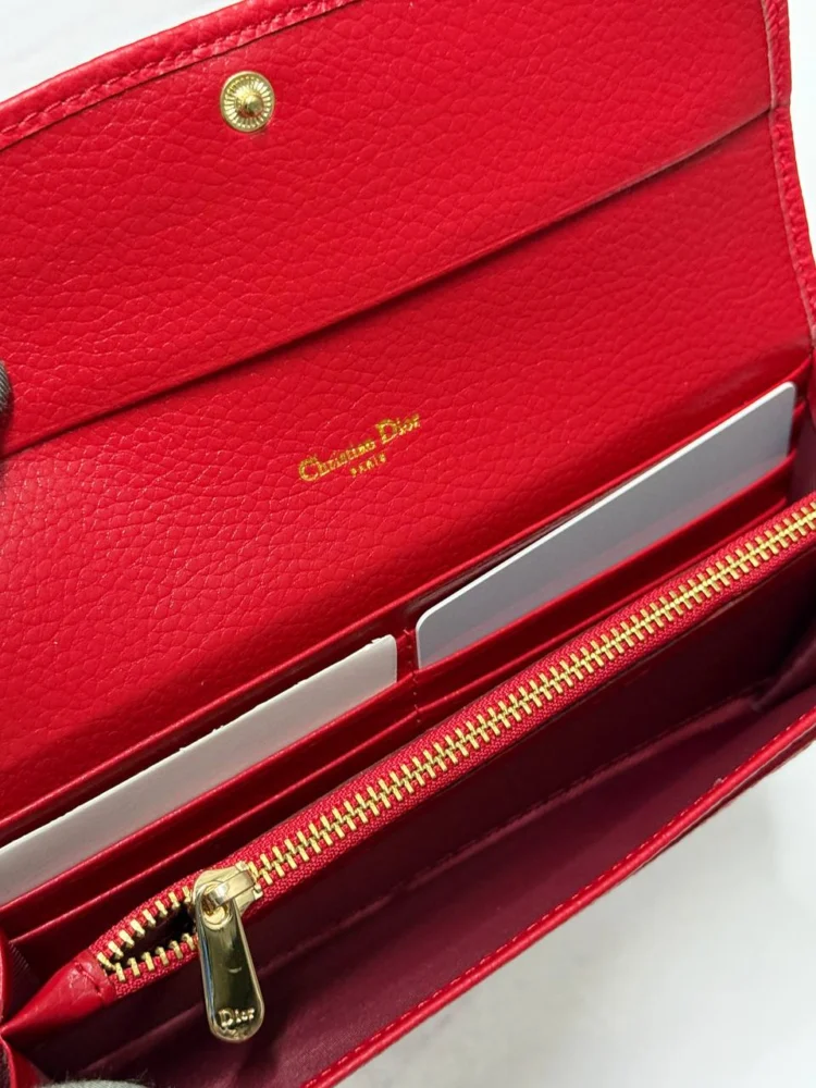 Кошелек DIOR 7 — Красный — дополнительный вид