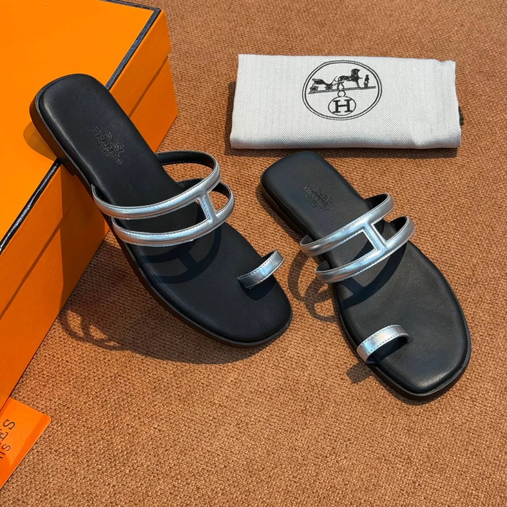 Обувь HERMES 18 — Серебристый, Черный — дополнительный вид