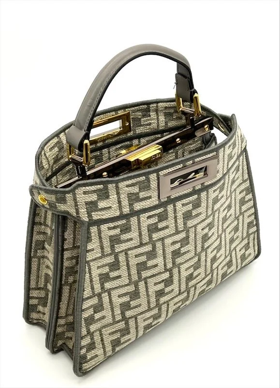 Сумка FENDI 5530987 — Бежевый, Черный — дополнительный вид