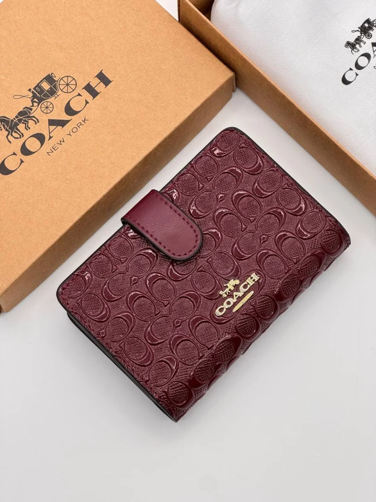 Кошелек COACH 177 — Бордовый — основной вид