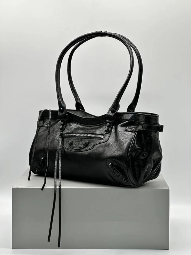 Сумка BALENCIAGA 24 — Черный — основной вид
