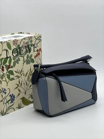 Сумка LOEWE z455 — Синий — дополнительный вид