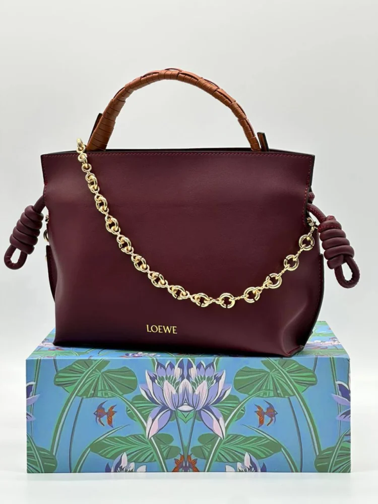 Сумка LOEWE z-446 — Бордовый — дополнительный вид