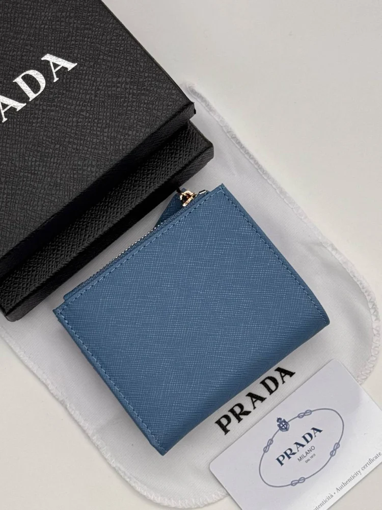 Кошелёк PRADA z-235 — Голубой — дополнительный вид