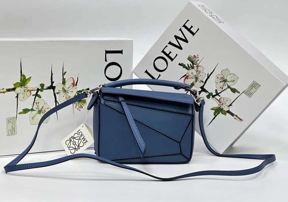 Сумка LOEWE 24 — Синий — основной вид
