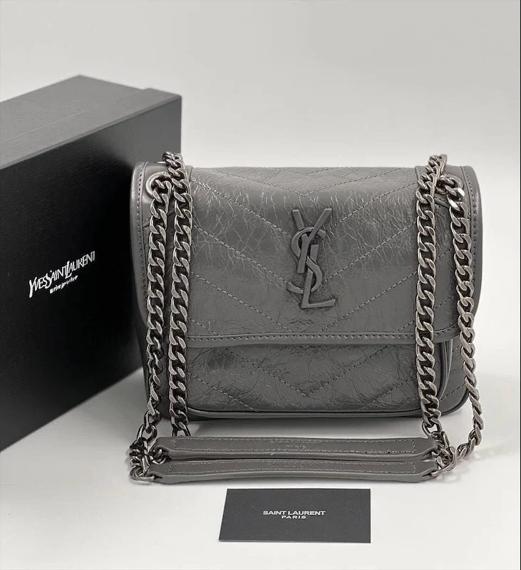 Сумка YVES SAINT LAURENT 777-100 — Серый — основной вид