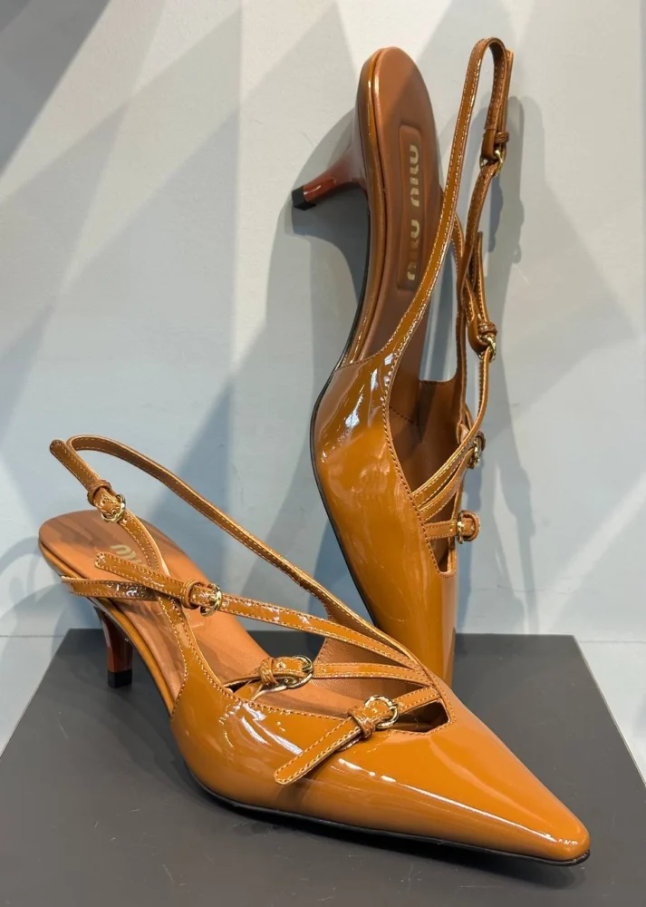Обувь MIU MIU 3 — Коричневый — дополнительный вид
