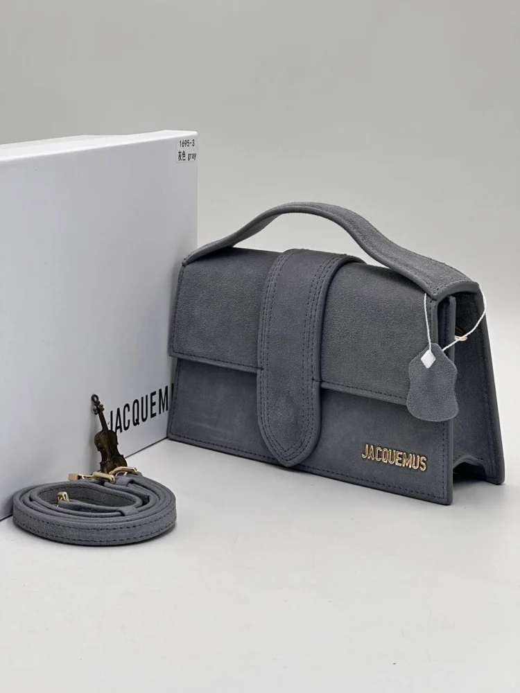 Сумка JACQUEMUS 1 — Серый — основной вид