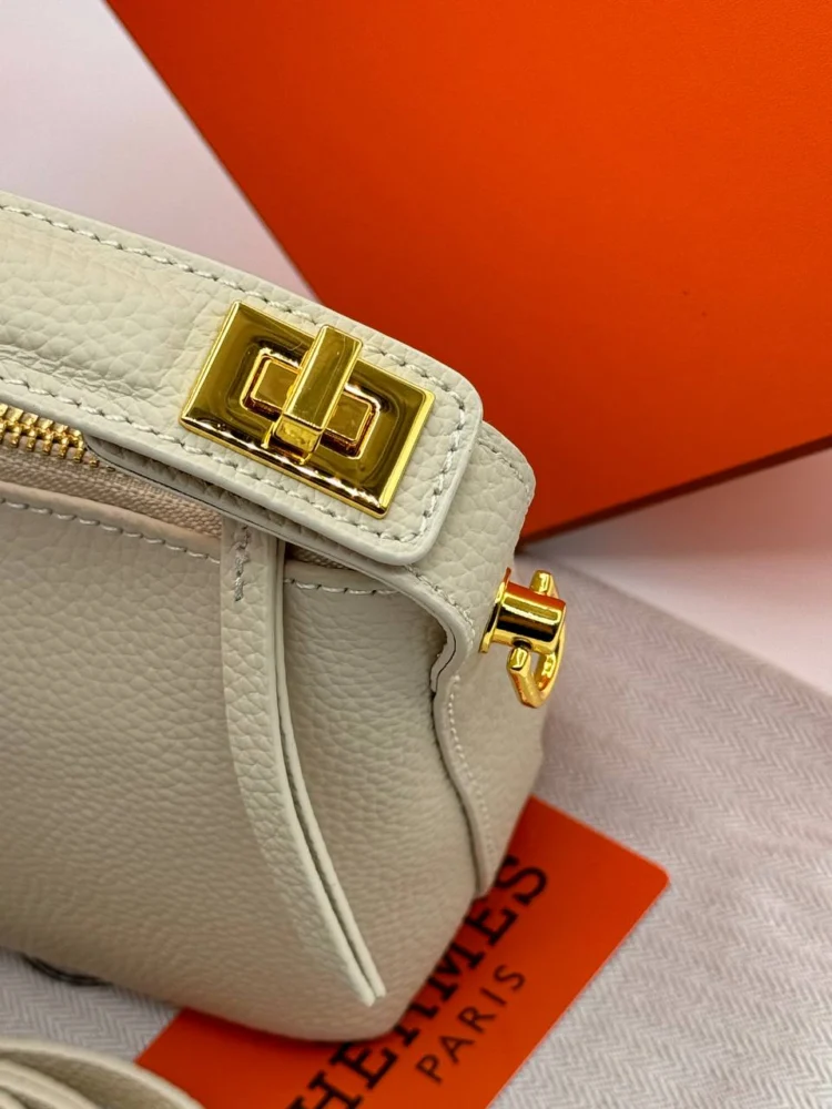 Сумка HERMES 1_1 — Бежевый — дополнительный вид
