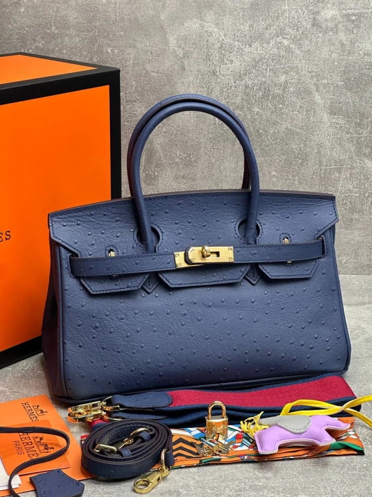 Сумка HERMES 74659 — Синий — основной вид