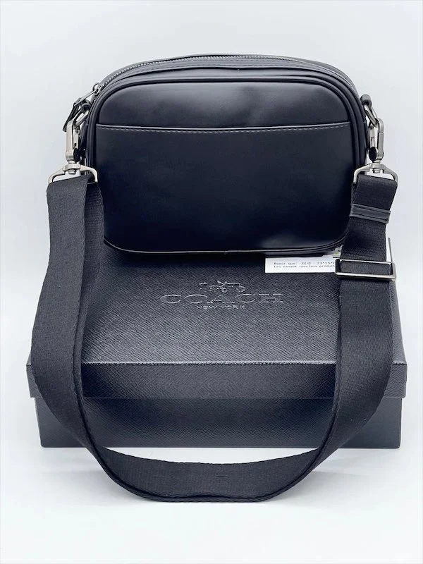 Мужская сумка COACH 8 — Черный — дополнительный вид
