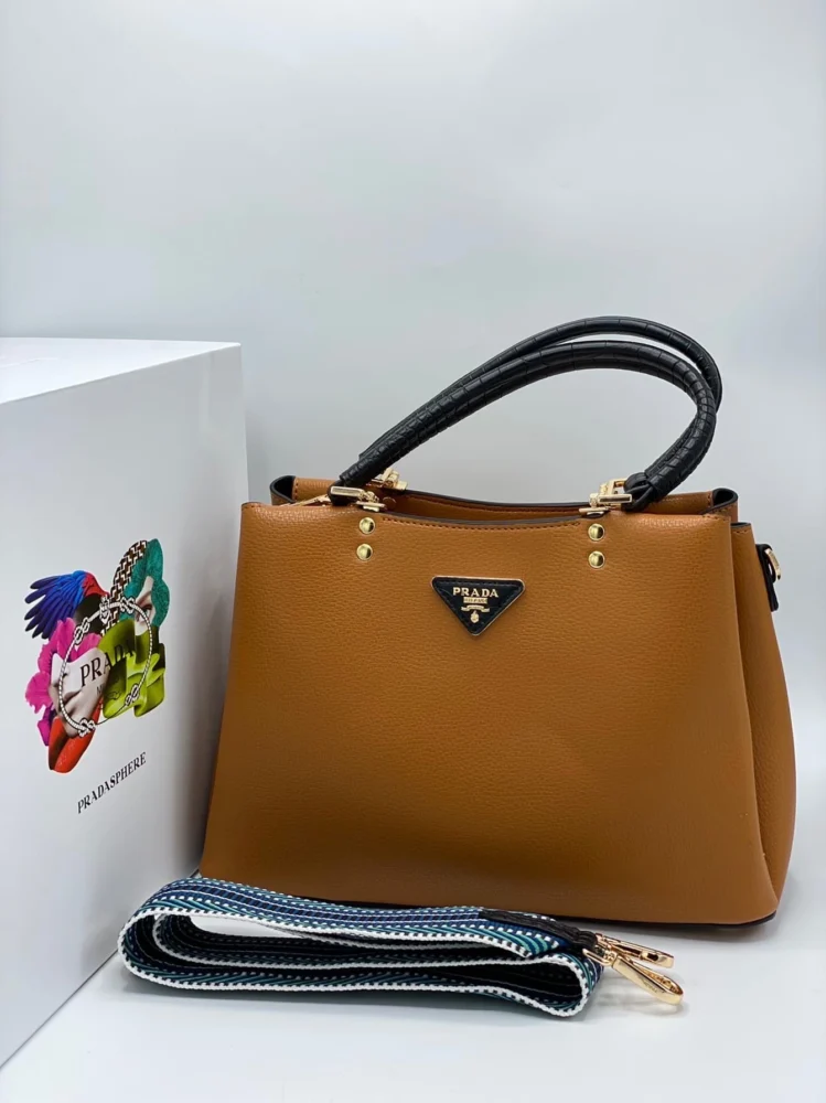 Сумка PRADA 0201 — Коричневый — основной вид
