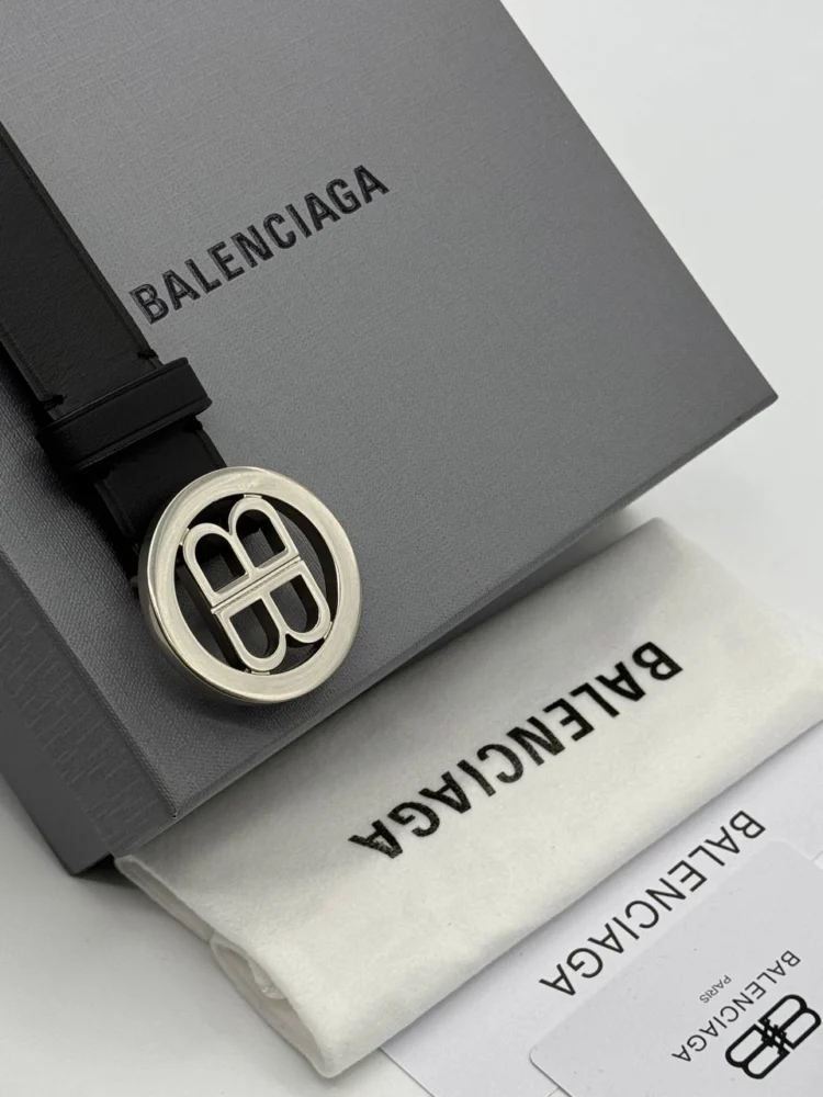 Ремень BALENCIAGA 8 — Черный — дополнительный вид