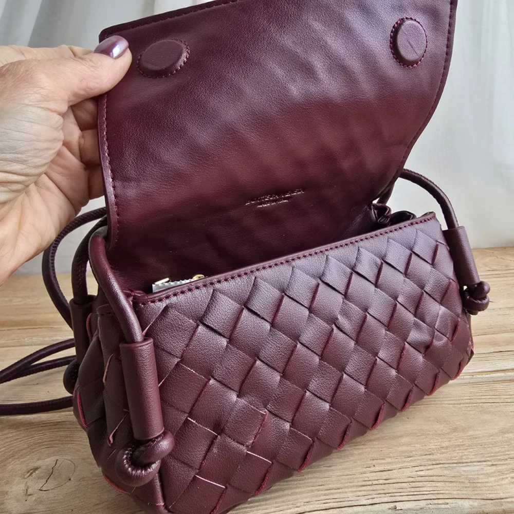 Bottega Veneta 34 — Бордовый — дополнительный вид