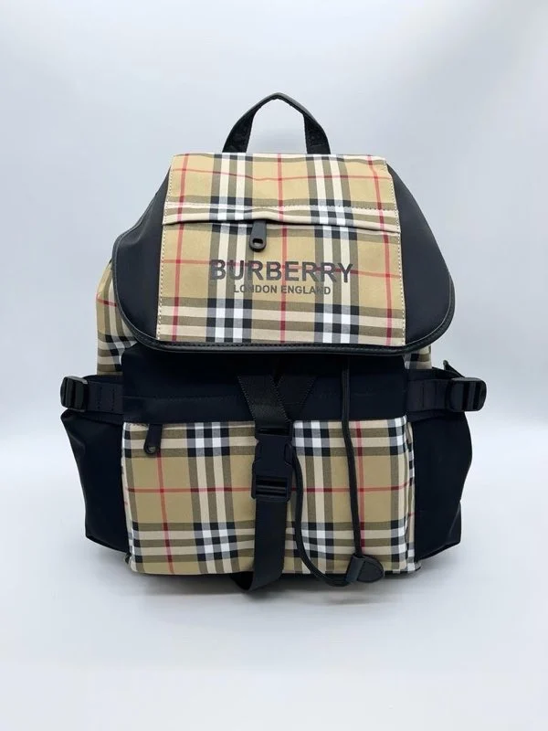 Рюкзак BURBERRY 0-3 — Бежевый, Черный — основной вид