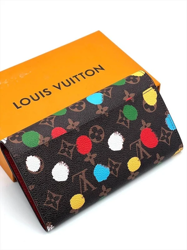 Кошелек Louis Vuitton 1-2 — Коричневый, Мультиколор — дополнительный вид