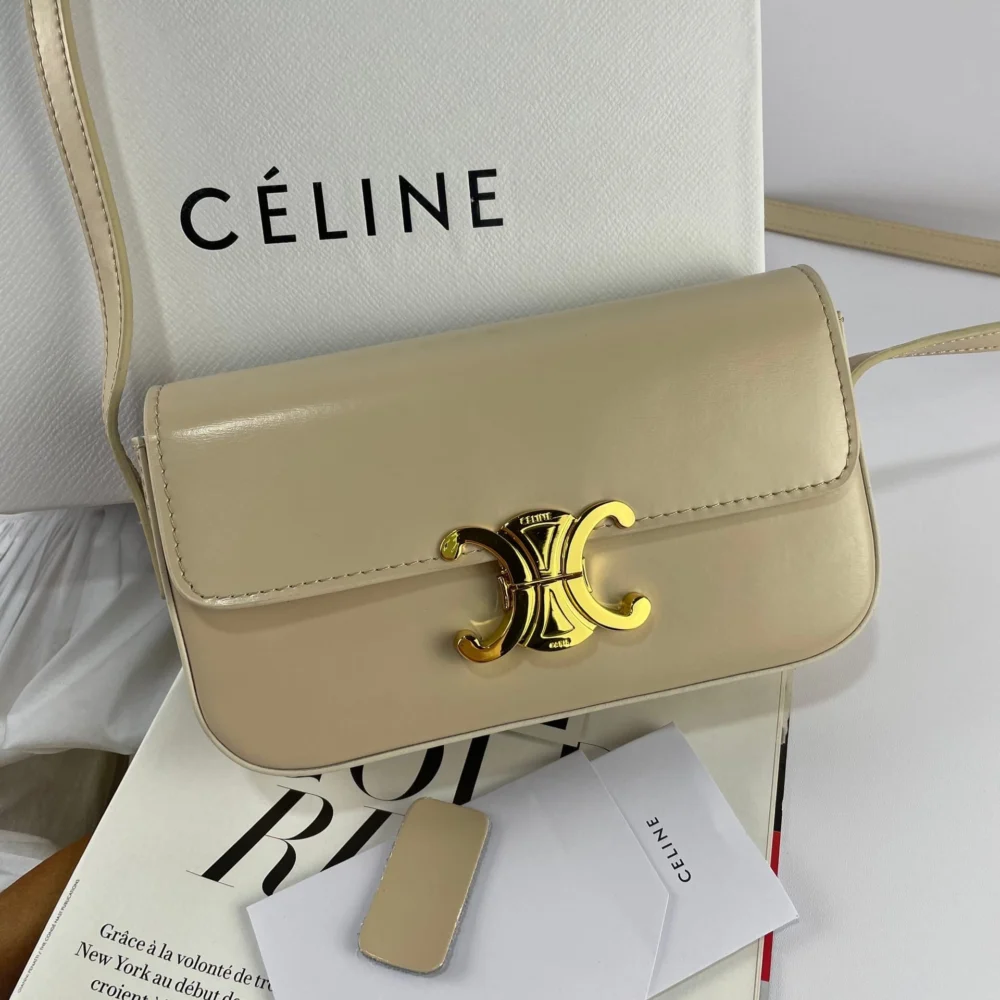СУМКА CELINE 4 — Бежевый — основной вид
