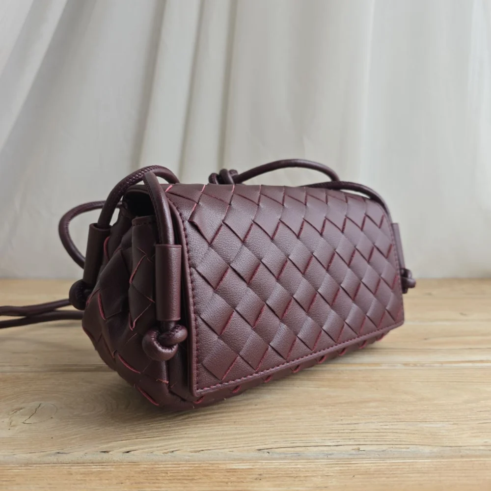 Bottega Veneta 34 — Бордовый — дополнительный вид