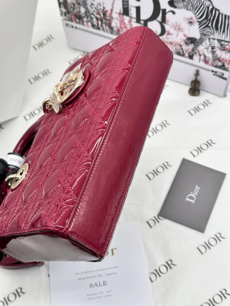 Сумка Christian Dior z-195 — Бордовый — дополнительный вид